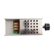AC 220V 6000W SCR Voltage Regulator Dimming Dimmer Motor Speed Controller Thermostat Electronic Voltage Regulator Module