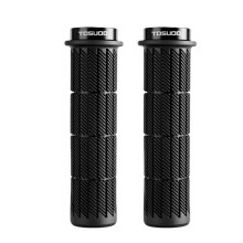 TOSUOD Bicycle Grip Anti-Slip Bicycle Handlebar Grips MTB Handle Grip Covers 22.2mm for Standard Bicycle Mountain Road Black