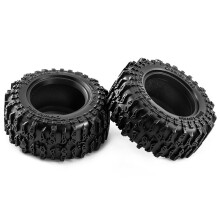 4pcs 1.9 Inch Rubber Tire Tyer for 1/10 1/12 Axial SCX II III for MJX H12P MN128 RC4WD RC Crawler Upgrade Parts