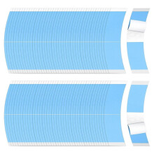 144 Pieces Lace Front Wig Tape - Toupees Pieces and Extension Double Sided Adhesive Waterproof C-Shaped for Wigs