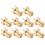 30X SmA Jack Hembra de Soldadura PCB Montaje Recto RF Conector Oro 1