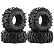 1.3 Inch 70x28mm Rubber RC Crawler Tires Upgrade Parts for 1/24 1/18 Axial SCX24 FMS FCX24 TRX4M Ascent-18 RC Truck
