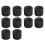 10Pcs Muffler Diffuser Foam Replacement, for  CMXZVBE38660 Wet/Dry Vac 2-1/2" Port 1