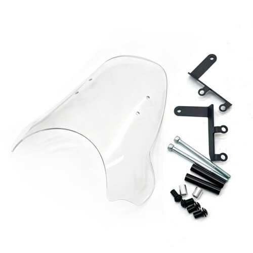 Motorcycle Windshield Windscreen for  Bear 650 2025- Transparent