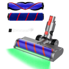 2 Brush Vacuum Replacement with Green LEDs & Self-Standing Vacuum Cleaner , Compatible with V7/V8/V10/V11/V15