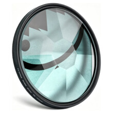 Chromatische Halo Camera Filter Iriserend Optisch Glazen Filter voor Regenboog Swirl Vervorming Creatieve Portretten Filter 58mm