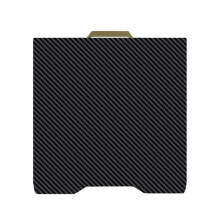 Placa de Construção Texturizada de Fibra de Carbono PEI + PET de Dois Lados para Acessórios de Impressora 3D para SPARKX I7 com Cama de