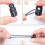 Black Plastic Cord Locks for Drawstrings 10PCS 5
