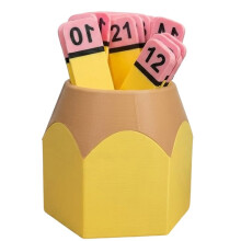 Pencil Number Counting Set Pencil Flip Sticks for Classroom Organization and Sequencing Board, 1-30