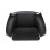 5X Bottom Back Shell Non-Slip Rear Housing Game Improvement Replacement Parts for PS5 Controller Black 5