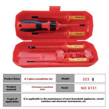 Set di Cacciaviti Isolati 1000V con Punte Magnetiche A Taglio e , Utensili Manuali per Elettricisti