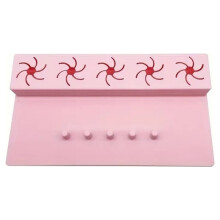 2-in-1 Silicone Nail Polish Holder with Hand Rest 5- Design Anti-Slip Manicure Tool for DIY Nail Stand Rack