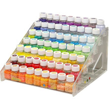 63PCS Fuse Bead Storage Jar Jewelry Rhinestone Storage Bottle Container Multifunctional Organization Storage