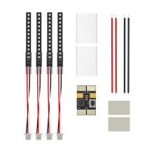 Per il Kit di Striscia LED Mach R5 Sport Tiny con 48 Chip LED SUR 0.8 Terminale per Parti di Droni FPV