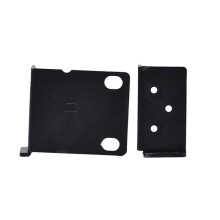 1Pair Hard Disk Video Recorder Hanging Headphone Rack Ear Bolts Rack Mount Bracket Kit for NVR Network Video Recorder B