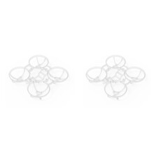 2X for BETAFPV Air65 II Brushless Frame 65MM Wheelbase Ultra-Light Frame for BETAFPV Air65 II FPV RC Drone White