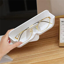 Organiseur de Lunettes de Soleil à Fixation Murale, Présentoir de Lunettes de Soleil, Décoration de Garde-Robe, Boîte de Rangement, Gris