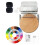 Visible Mending Kit, KnitPatch Darning Kit for Beginners Larger Solid Wood Base Metal Spring Retainer Hooks Needles 1