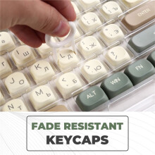 Keycaps PBT Key Cap Fit Laptop PC Game Office Thermisch Gesublimeerde Keycaps B