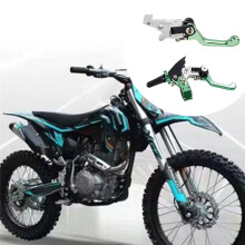 -Country Motorfiets ASV Opvouwbare Handgreep Koppeling Handrem Handvat voor CQR CRF YZF Motorfiets Modificatie Oranje