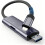 2-in-1  & USB3.0 Memory Card Reader, High-Speed Dual Slot  TF Card Adapter Camera Memory Card Reader 1