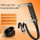 240W 2 in 1 Type C to Type C Fast Charging Foldable Bracket Data Cable Holder Charging Wire for IOS 18 17 16 4