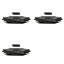 3X 360 Drehbarer Magnetschwebeständer für Spielzeug, Schmuck, Präsentationsständer, Schicker Schwebender Präsentationsständer, EU-Stecker