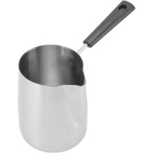 Handle Coffee Pitcher Pitcher for Home Stainl Steel Rustproof Coffee Pitcher for Latte Art Puccino for Coffee (1000ml)