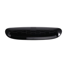 Front Bonnet Air Vent Trim with Buckles for Cooper S JCW F54 F55 F56 F57 2002- Glossy Black