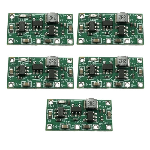5Pcs 4.2V to 3V Output - Buck Step Down Power Module 4.2V to 3V Step-Down Module Replace AA AAA Dry Battery