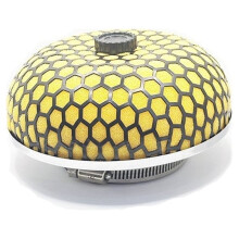 Universal 76mm Air Filter, High Flows Air Purifier, Air Filter,Filter with High Quality and Stable Performance Yellow