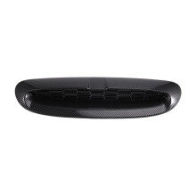 Front Bonnet Air Vent Trim with Buckles for Cooper S JCW F54 F55 F56 F57 2002- Carbon Fiber