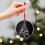 Funny Sewing Machine Ornament Crystal Glass Snowflake 6