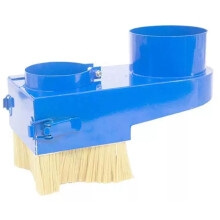 Woodworking Carving Machine Vacuum Hood, High-Strength Silk Gold Brush Dust Cover, Detachable Dust Cover 80mm