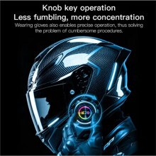 Motorcycle Helmet Headset, BT6.0 Motorcycle Intercom, Hands Free Headphone, Waterproof Motorcycle Accessories
