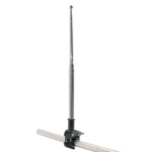 Paquete de 2 Postes de Bandera Ajustables de 51 Pulgadas con Abrazaderas, Soporte de Poste de Bandera para Motocicleta, Carrito de , ATV, Silla de