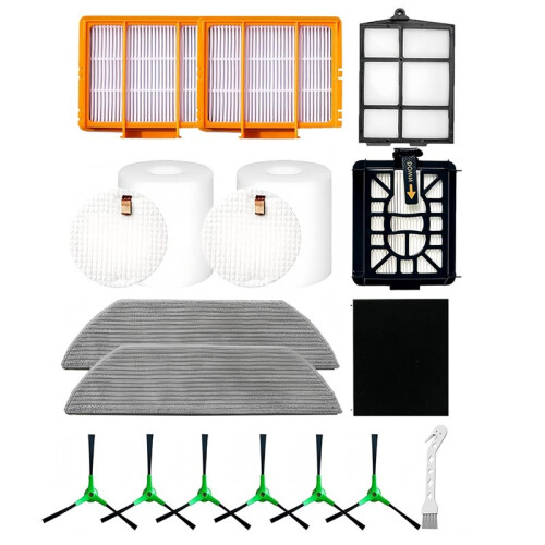 Replacement Parts Kit for  PowerDetect Pro - Includes Brushes, HEPA Filters, and More