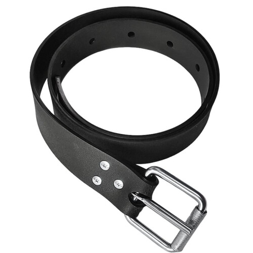 Adjustable Freediving Weight Belt for Comfortable Fit and Secure Use for Divers Black