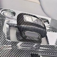 Acessórios de Interior Do Carro para Xforce 2025-2026 - Adesivos de Acabamento Do Cabeçote da Alavanca de Câmbio e Do Botão da Alavanca de