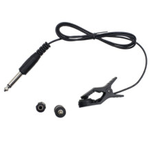 Guitar Pickup Clip with 2 Audio Adapters Kit ZH112, 3.5mm to 6.35mm & 3.5 Female Coupler Set