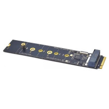 M.2 NVME to M.2 SSD Adapter M Key to B+M Key SSD M2 Adapter Card JMB582 Chip for 2230 2242 2260 2280 M.2 SSD