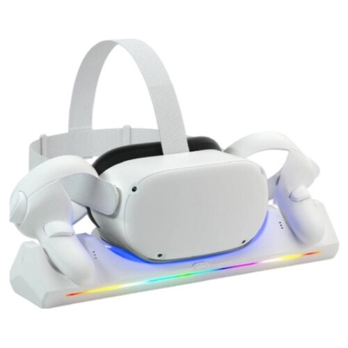 Magnetic Charging Dock for Meta/0culus Quest 2 VR Headset and Controllers Magnetic Charging US PLUG