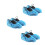Shoe Covers Non-Woven Blue 50 Pairs 1