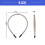 Leather Headbands for Women Khaki Thin 3
