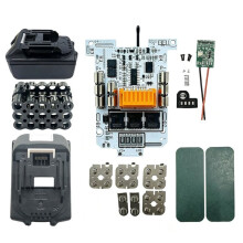 Kit de Boîtier de Batterie Li-Ion 15X18650 BL1850 pour Outils Électriques pour BL1860 BL1850 avec Carte de Circuit de Protection de Charge