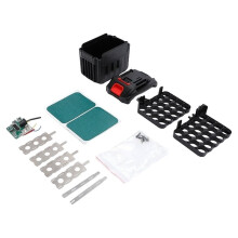 Boîtier de Batterie 20x18650 avec Carte PCB de Protection de Charge pour Batterie Li-Ion pour 18V 21V BL1860 BL1830 BL1850