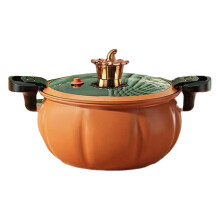 Pumpkin-Shaped Dutch Oven 8L Orange Nonstick Ceramic