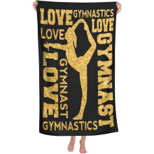 Microfiber Gymnastics Beach Towel Soft Absorbent Quick-Dry