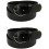 CTM Womens 35 mm Wide Basic Bridle Belt Twin Pack 5