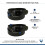 CTM Womens 35 mm Wide Basic Bridle Belt Twin Pack 6